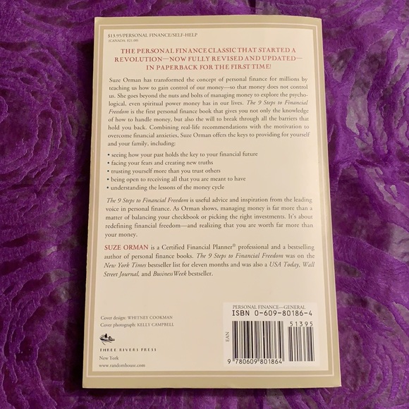 Suze Orman The 9 Steps to Financial Freedom book - Picture 2 of 2